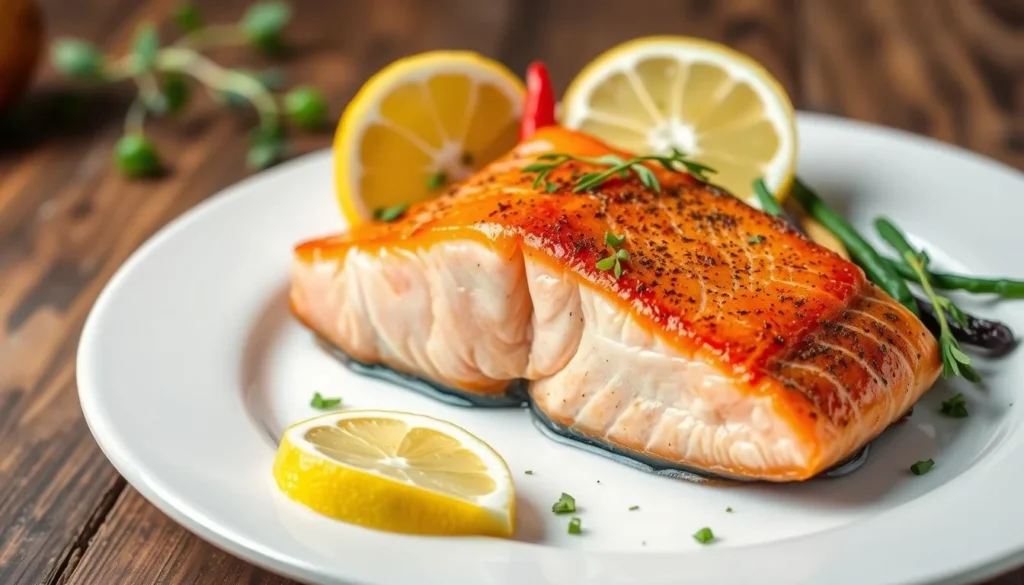 Salmon rich in omega-3 fatty acids Salmon rich in omega-3 fatty acids